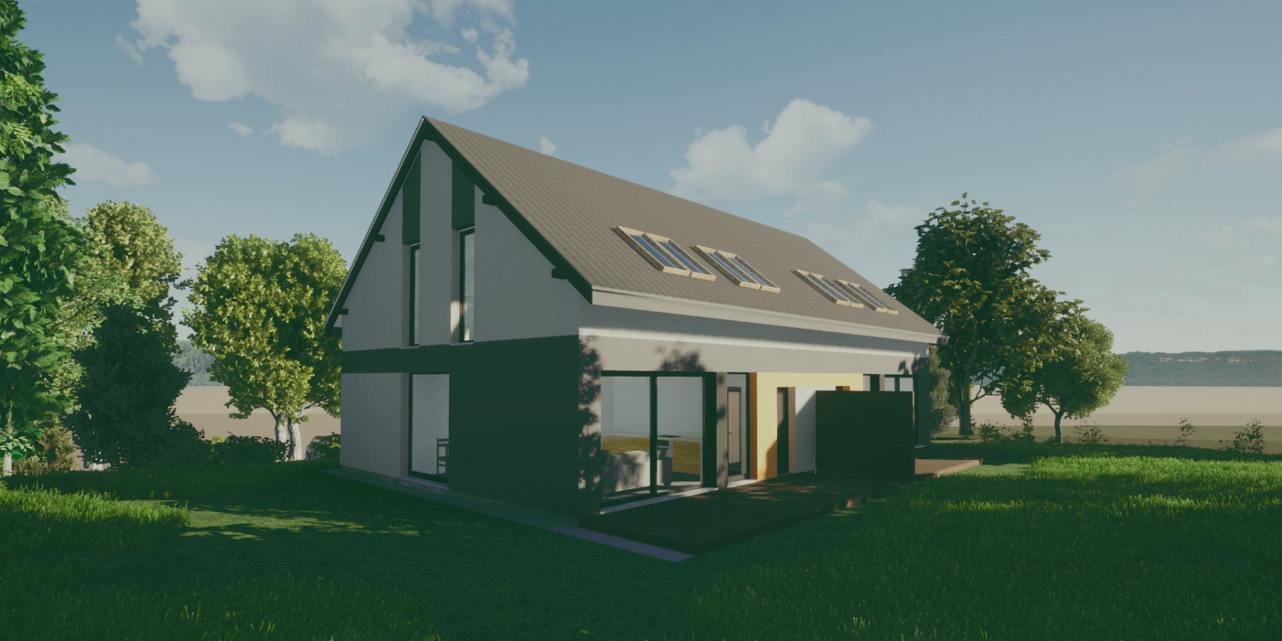 Ogrody 604 - Mieściska - Budynek B1